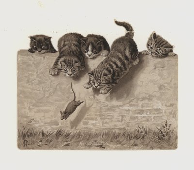子猫はマウスを追いかけて 作： European School